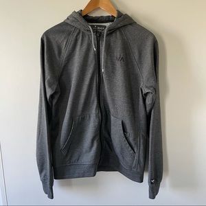 RVCA charcoal grey hoodie